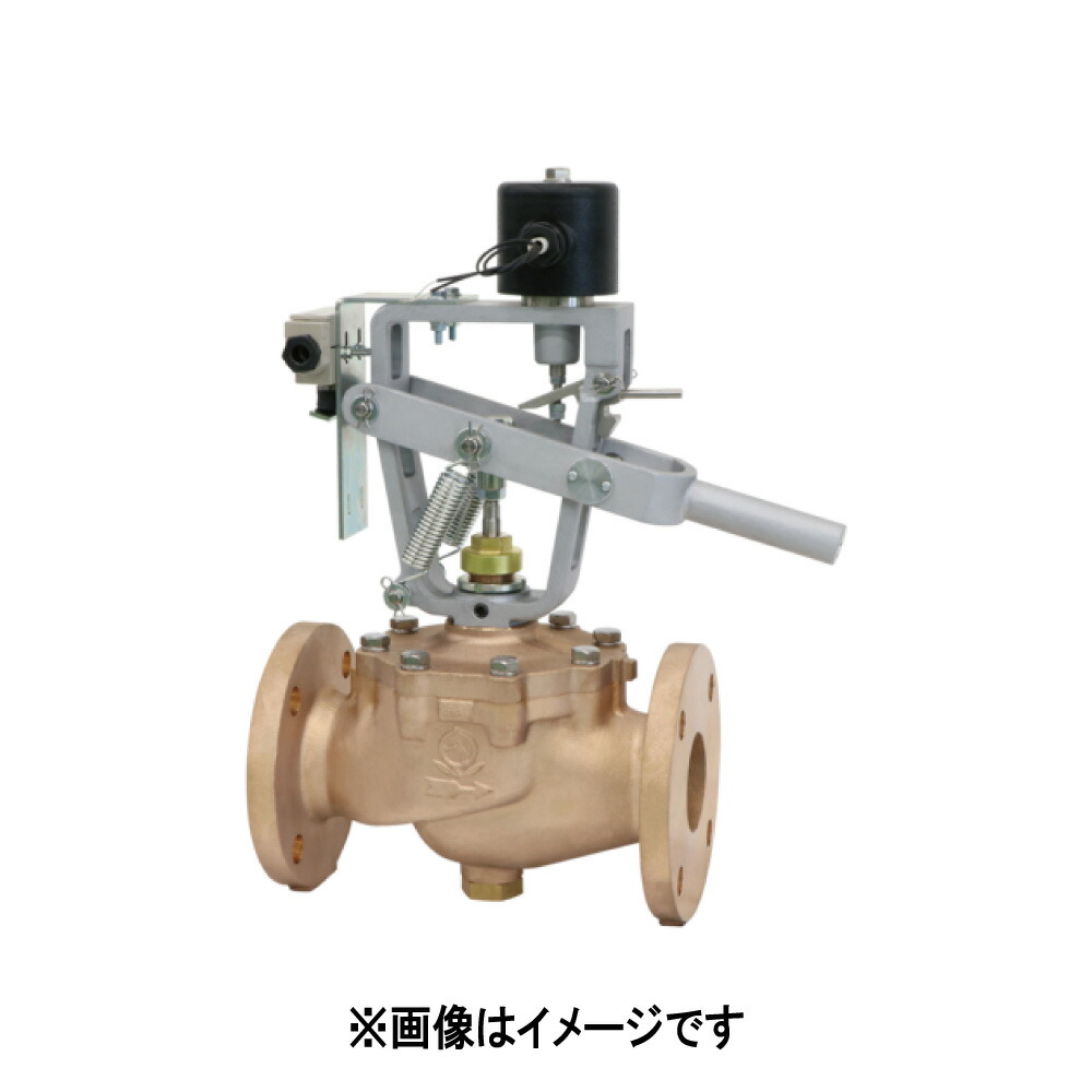 ﾍﾞﾝ 手動引きかえす通電閉感震閉 10KF 水   水法 CAC : EIT 3DN-室内用便器 100  受水槽はけ口用電磁 緊遮弁     受注品∴