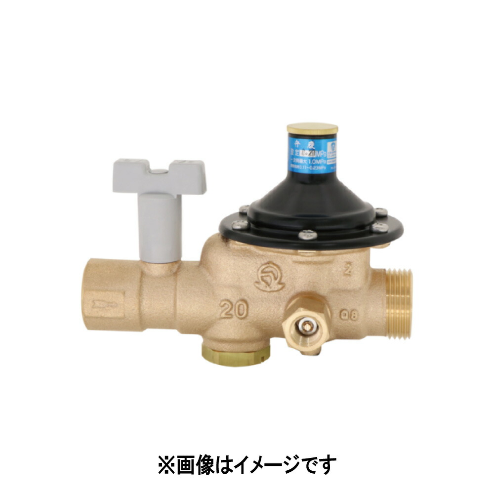 ﾍﾞﾝ 減圧弁 止水栓付捻込 JIS CAC 1.0Mpa : RD45SUN-FHL[3=0.20~0.30] Rc20xG25&there4;｜たね葉 12,591円