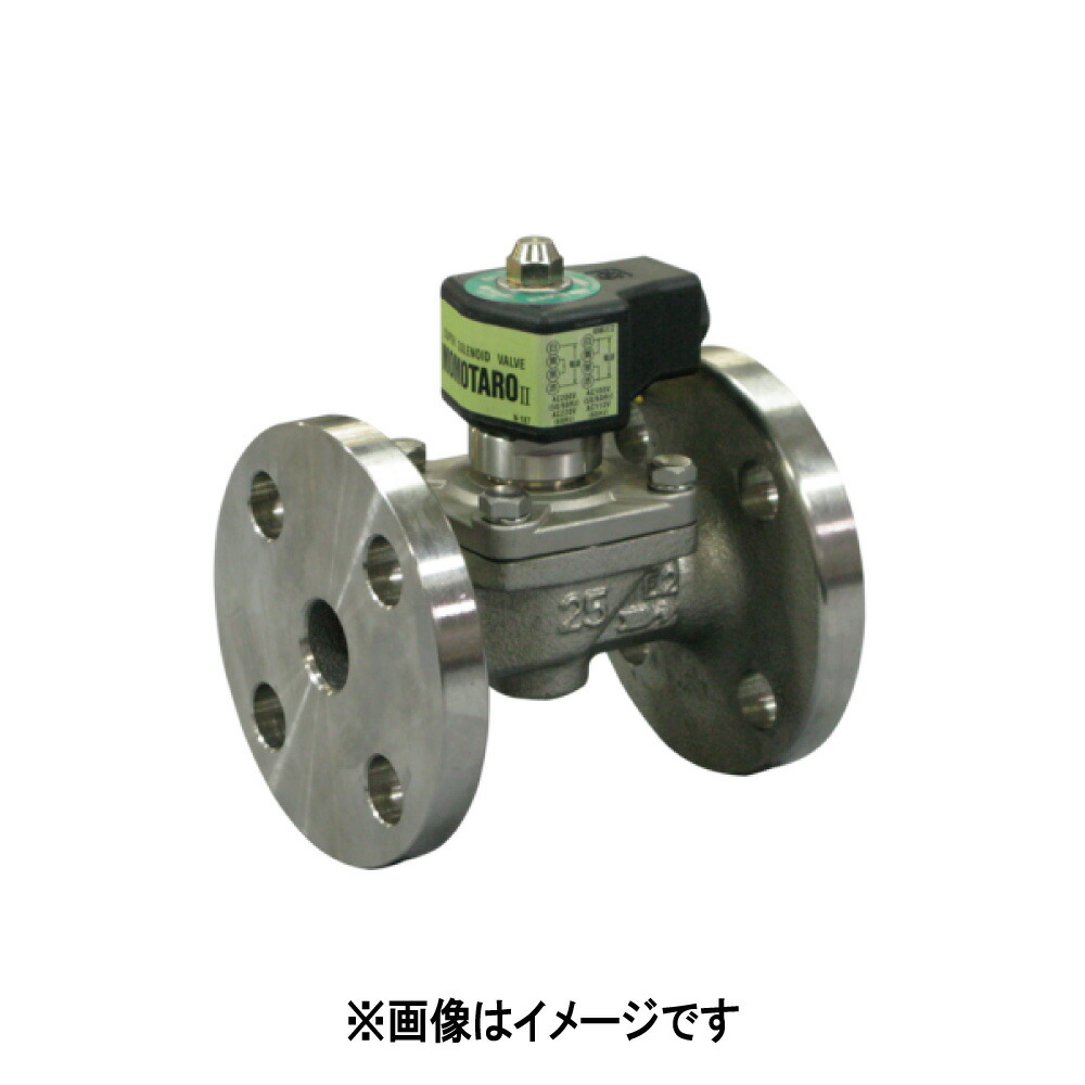 ベン 電磁弁 ダイヤフラム 10KF 通電開 SUS+ +NBR : WF25 -D 40 ROHS対応∴