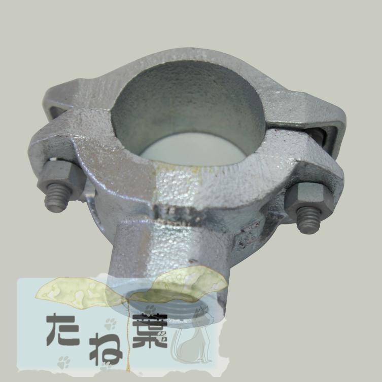 ﾄｰｾﾞﾝ   ﾒｶﾆｶﾙ T異径(分かれ出るｻﾄﾞﾙ) 枝ｸﾞﾙｰﾌﾞ    融けるジンク : 920J        125x 65 (ﾒｯｷ) ()∴∴