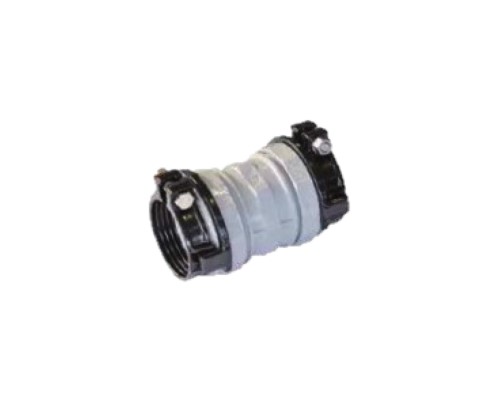 川西水道機器《SKXS100G》SKX 伸縮継手ｽﾄｯﾌﾟﾘﾝｸﾞ付 SGP用 ｿｹｯﾄ 中口径 : 100 GV (本体 100 +黒G100)GPV兼可∴ﾒｶﾆｶﾙ 鋼管 配管 継手 ﾎﾟﾘﾊﾟｲﾌﾟ 接手 水道仮設 太陽熱温水器