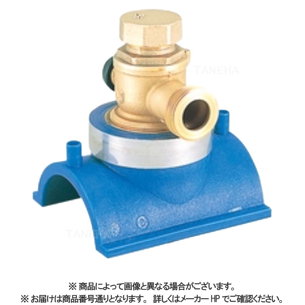 ﾋｼ (東亜)配ﾎﾟﾘ     ｻﾄﾞﾙ分水栓 半割    主EF 枝ｵｽ : EVS          `50x 25    (EVS503N )∴∴