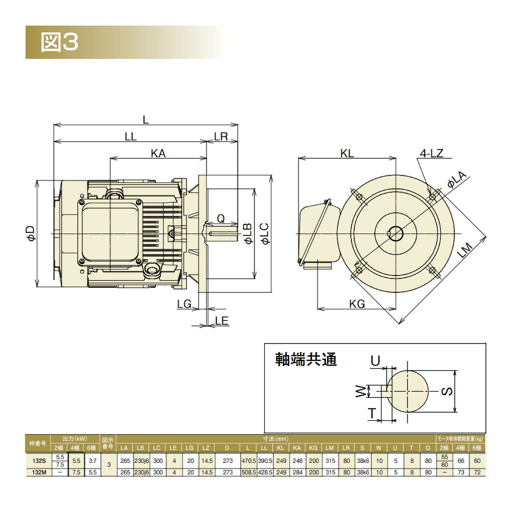 日立産機ｼｽﾃﾑ《VTFOA-LKK-7.5KW-4P 4V》〈7.5KW VTFOA-LKK 4P 400V〉｛VTFOA-LKK-4P 4V-7.5KW｝［VTFOA-LKK 7.5KW 4P 400V］「1382-4840」:三相ﾓｰﾄﾙ 400V ﾌﾗﾝｼﾞ打っ付け･立型･室外･全閉外扇型(ｻﾞ･ﾓｰﾄﾙNeo100 Premium)4極∴HITACHI ﾓｰﾀｰ