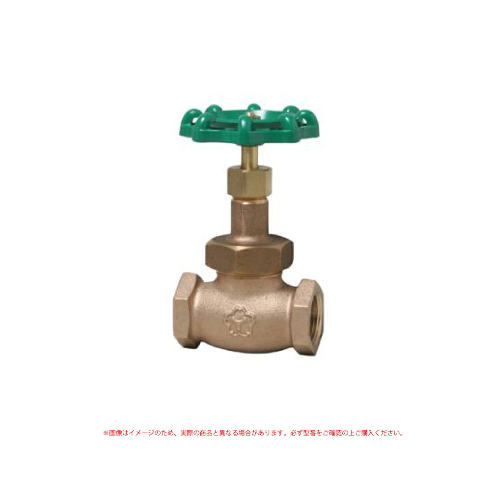 大和 汎用10K型 捻込 グローブバルブ PTFE : B10SD 40 (D)∴グローブ弁 玉形弁|たね葉