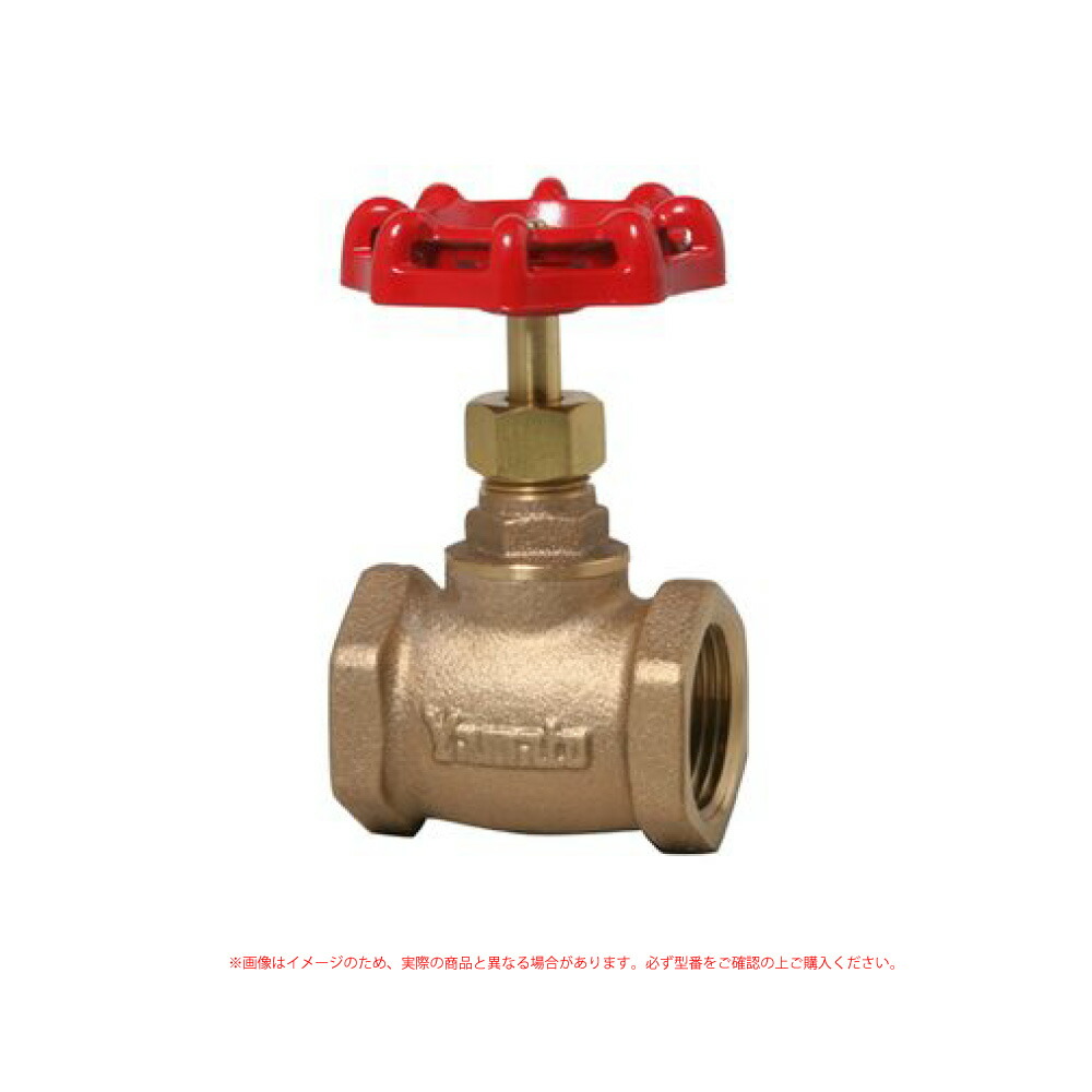 大和      汎用100型 捻込 ｸﾞﾛｰﾌﾞﾊﾞﾙﾌﾞ : BS  40                          (A)∴ｸﾞﾛｰﾌﾞ弁 玉形弁