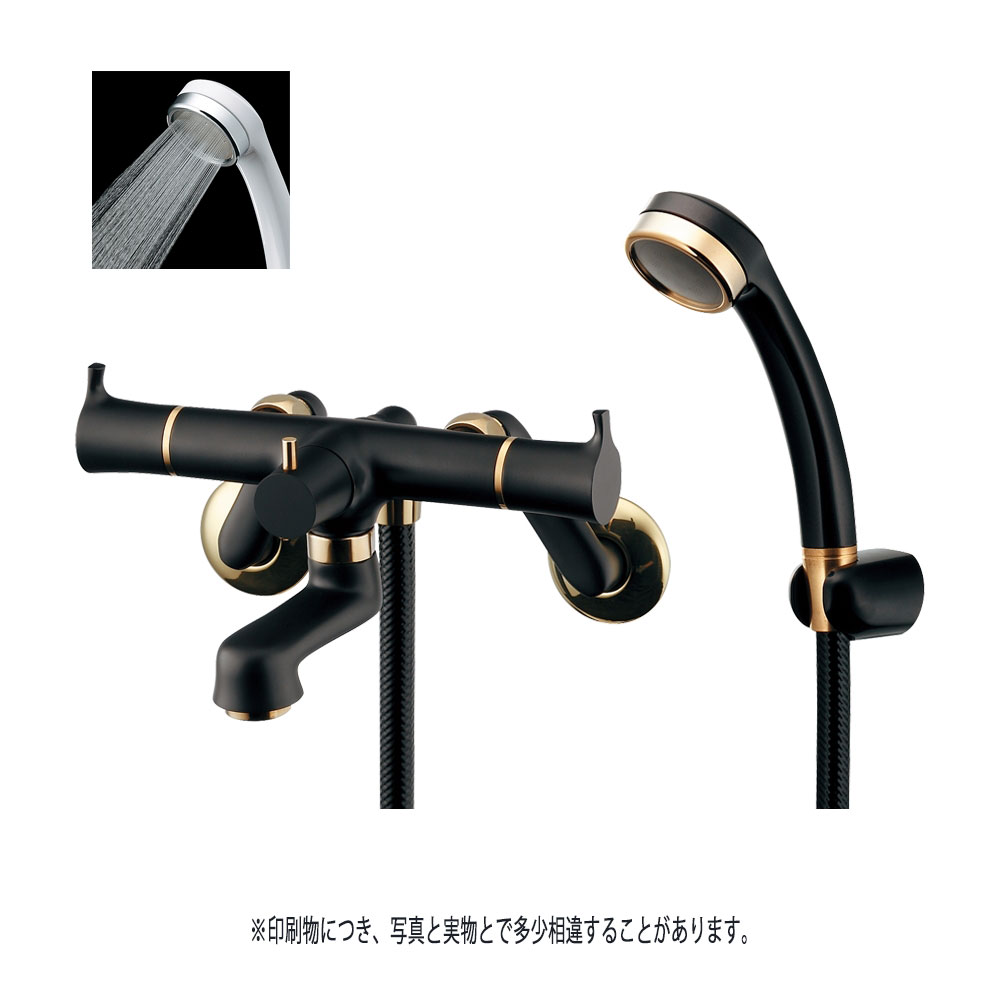 ｶｸﾀﾞｲ《139-020K-D》 : 2ﾊﾝﾄﾞﾙｼｬﾜｰ組みあわせる栓(一時止水)//ﾏｯﾄﾌﾞﾗｯｸ ∴ KAKUDAI 2024ｶﾀﾛｸﾞ頁149 | 2025変定