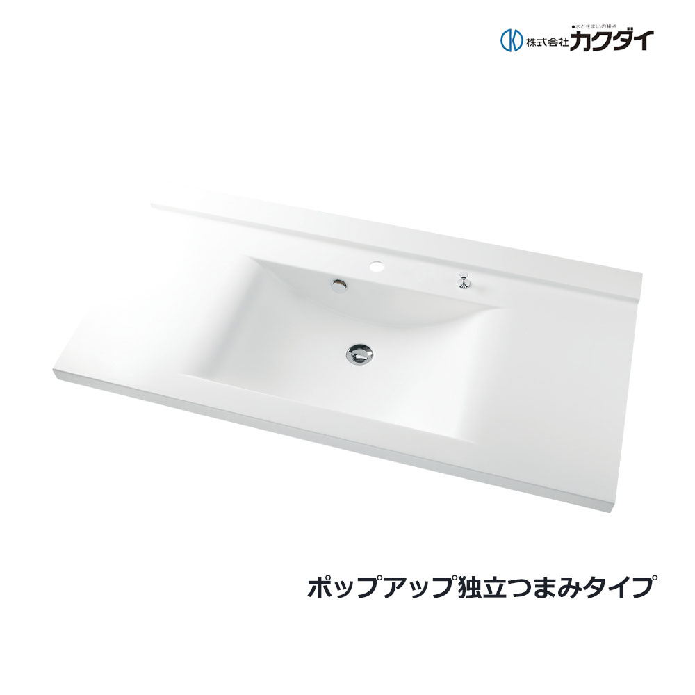 KAKUDAI カクダイ　洗面　ボウル一体型カウンター 497-022h.jpg