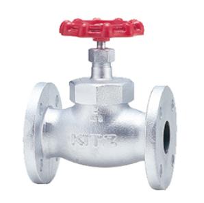 KITZ 10SPDBF32 (10-DDF-N同等):ﾀﾞｸﾀｲﾙJIS 10Kﾌﾗﾝｼﾞ付 ｸﾞﾛｰﾌﾞ弁 内捻ﾊﾝﾄﾞﾙ PTFE&there4;ｸﾞﾛｰﾌﾞ弁 玉形弁 ｷｯﾂ 北沢 ﾊﾞﾙﾌﾞ｜たね葉