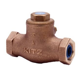 KITZ ONW32 ｺｱ青 (LJ10-BNS-SK-N負けず劣らず):鉛ﾚｽ ｺｱ入  10K 捻込 ﾁｬｯｷ ｽｲﾝｸﾞ∴逆止弁 ﾁｬｯｷﾊﾞﾙﾌﾞ ﾁｬｯｷ弁 ｷｯﾂ 北沢 ﾊﾞﾙﾌﾞ 捻込 ねじ 配管工業
