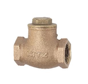 KITZ RN25  (M125H-BNS-N同等):鉛ﾚｽ 汎用125型 捻込 ﾁｬｯｷ ｽｲﾝｸﾞ∴逆止弁 ﾁｬｯｷﾊﾞﾙﾌﾞ ﾁｬｯｷ弁 ｷｯﾂ 北沢 ﾊﾞﾙﾌﾞ 捻込 ねじ 配管
