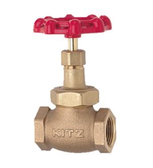 KITZ G40 (125C-BD-N負けず劣らず):汎用125型 捻込 ｸﾞﾛｰﾌﾞ弁 PTFE∴ｸﾞﾛｰﾌﾞ弁 玉形弁 ｷｯﾂ 北沢 ﾊﾞﾙﾌﾞ 捻込 ねじ 配管工業