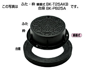 ﾀｷﾛﾝ BK-T25AKB 25t 300 降雨 B開閉 150H(300070)(受注生み出すこと品) : 連合型 防御することﾊｯﾄ FC蓋+FC枠 土台無 つがい目 T-25∴ﾀｷﾛﾝｼｰｱｲ  ます 升 桝 舛