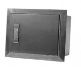ダイドレ ステンレス製 散水栓BOX 壁面用 鍵付 字無:B3W-WHK 20 203x153x150H 横型∴