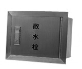 ﾀﾞｲﾄﾞﾚ B3W-WHNK30303x203x200H横型:(350013508000) ﾀﾞｲﾄﾞﾚ ｽﾃﾝﾚｽ製  散水栓BOX 壁面用 鍵付    散水栓∴∴