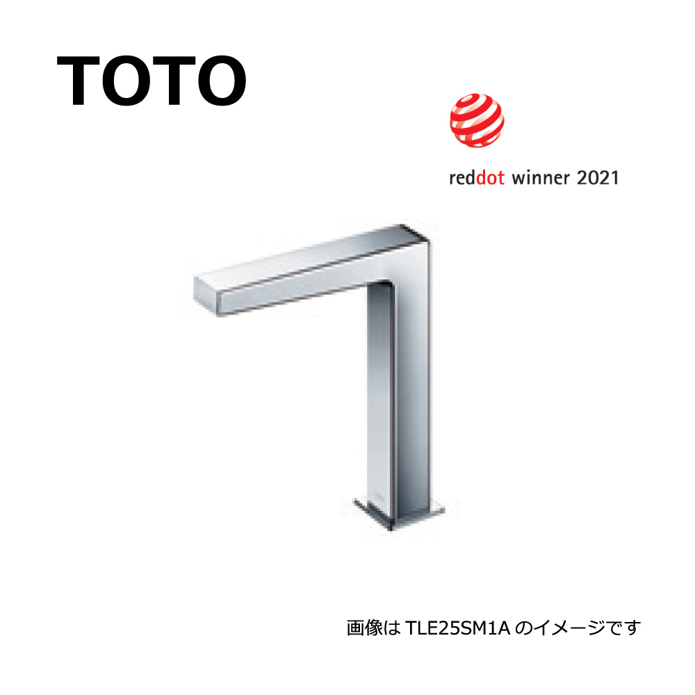 TOTO TLE25SM1W (TLE03505JA + TLE25007J) : 台付自動小銃水栓 ｱｸｱｵｰﾄ 自動小銃水栓役立つこと部 (単水栓､発生) ･ 台付自動小銃水栓 (ｽﾊﾟｳﾄ部)  ∴