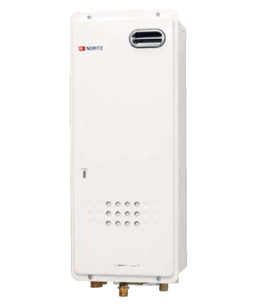 ⊥【】ノーリツ GH-712W3H BL-LPG (プロパンガス) 本体 (リモコン別途) : ガス暖房専用 --- 2温度接続 屋外壁掛 ∴画像
