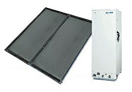 ﾉｰﾘﾂ (SCQ-220x2 +ST-342D-1 +0500793 +0500790 +0701980 +M8A +7054505) : (太陽熱利用給湯ｼｽﾃﾑ UFｼﾘｰｽﾞ) 4m2 (貯湯量300L) UF-2342D-BL +ﾘﾓｺﾝ他-ﾜｲﾔｰ設置 &there4;｜たね葉