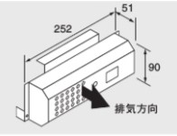⊥･ﾉｰﾘﾂ RS (0703451) : 排気ｱﾀﾞﾌﾟﾀ GCHﾖｳ部材 ∴