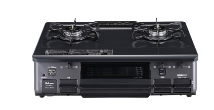 ⊥･ﾊﾟﾛﾏ PA-S46B-R LPGﾌﾟﾛﾊﾟﾝ (87056-020) : ﾃｰﾌﾞﾙｺﾝﾛ 水無し片面焼ﾌﾞﾗｯｸ ﾄｯﾌﾟ ∴Paloma