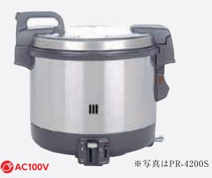パロマ PR-4200S-13A都市ガス (25253-420) : 炊飯器 業務用 2升炊き電子ジャー ∴Paloma|たね葉