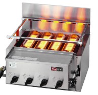 ﾘﾝﾅｲ RGA-404C(A)-13A (43-4570) : 業務用焼物器 荒磯 4号 1ｺｯｸ1ﾊﾞｰﾅｰ ∴