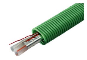 ﾘﾝﾅｲ IPT-7L-DCDE (25-7293) : Φ7 楕円面CD管付脂管 (50m 交通信号線入)  ∴