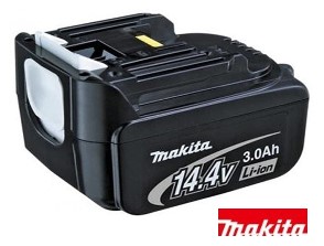 ﾏｷﾀ BL1430B     14.4V 3.0Ah 黒    : 独居室ﾊﾟｯｸ  ﾘﾁｳﾑｲｵﾝ 残量見せびらかす∴makita