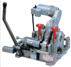 ﾚｯｷｽ産業 REX 300200   75 50ｸﾗﾝﾌﾟﾗｲﾅ付 : 手動ﾊﾞｯﾄ融着機∴