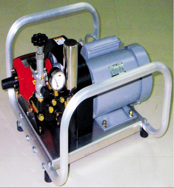 ★　セット動噴 楽天市場】ミナト 中型3連 動噴セット《100V1馬力モーター＋50m