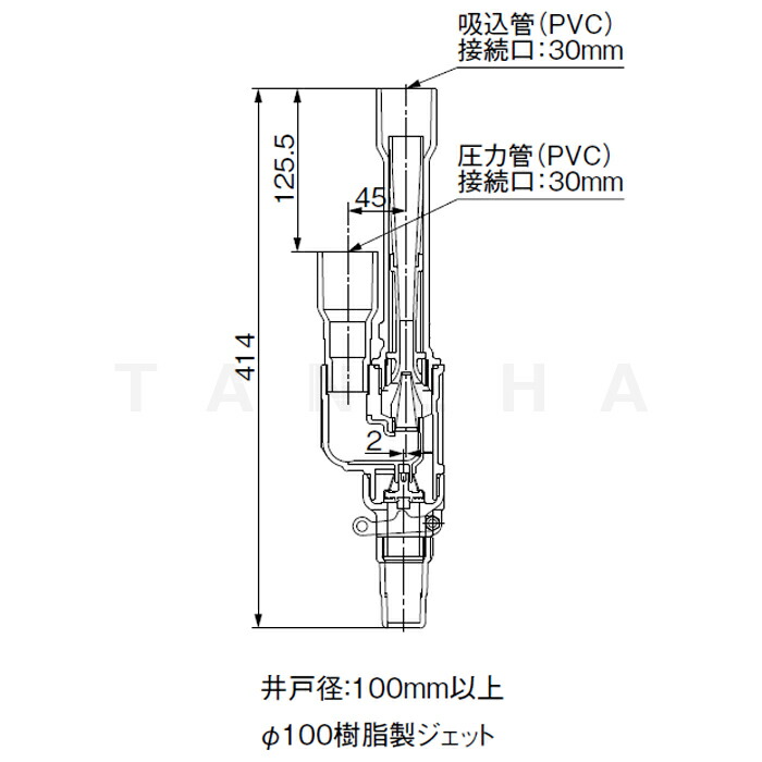 ファッション 川本ポンプ JF2-400S 浅井戸 深井戸用 カワエース