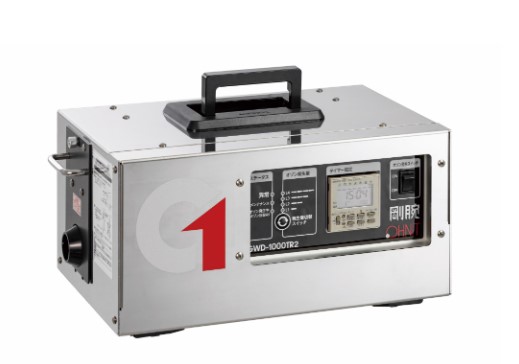 【地域に拠り在庫あり】ｵｰﾆｯﾄ GWD-1000TR2 ｵｿﾞﾝ発生量250-1000mg/h 単100V 49W : ﾎﾟｰﾀﾌﾞﾙ設置兼用ｵｿﾞﾝ除菌脱臭機 剛腕+24時ﾀｲﾏｰ&there4;OHNIT 業務用 ﾎﾃﾙ 食品 医療 福祉 施設 除菌 脱臭｜たね葉