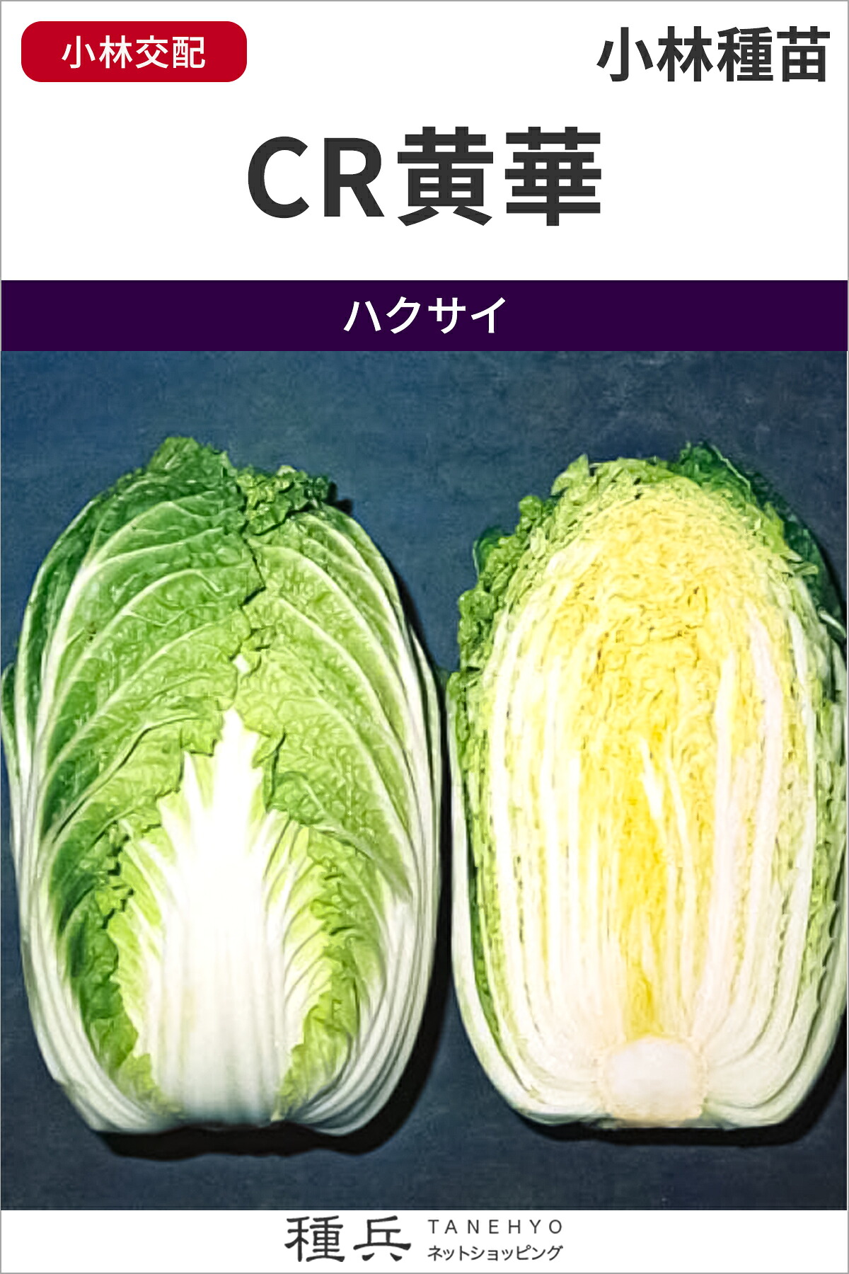 ハクサイ 種 『CR黄華』 小林種苗|種兵ネットショッピング