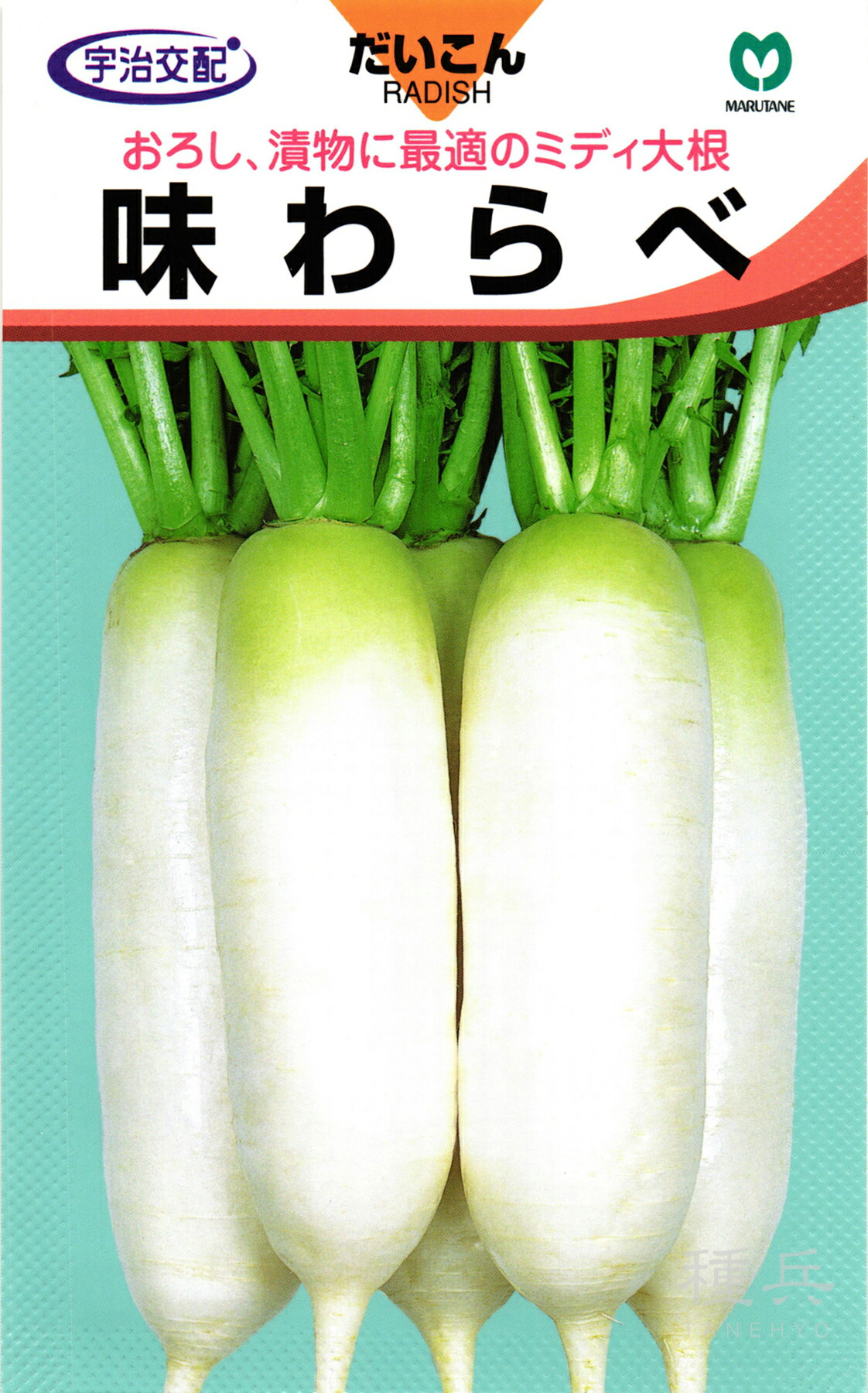 ミディ大根 種 『味わらべ』 丸種