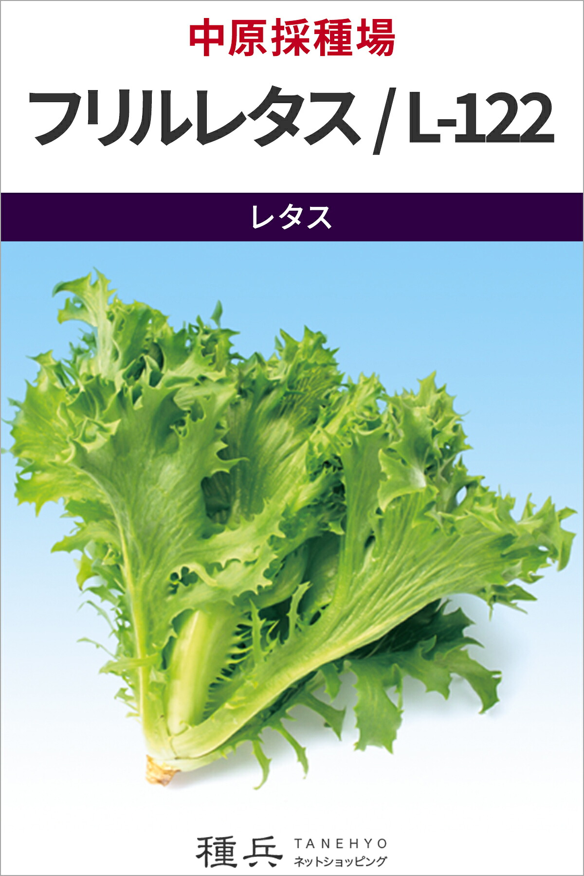 岩礁萵苣 種 『フラウンス萵苣（立性）／L-122』  中原採種場