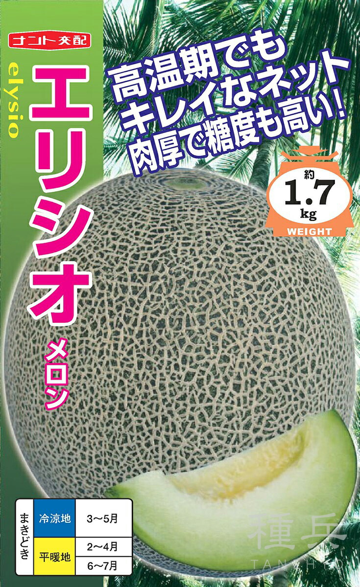 ネットメロン 種 『エリシオ』 ナント種苗