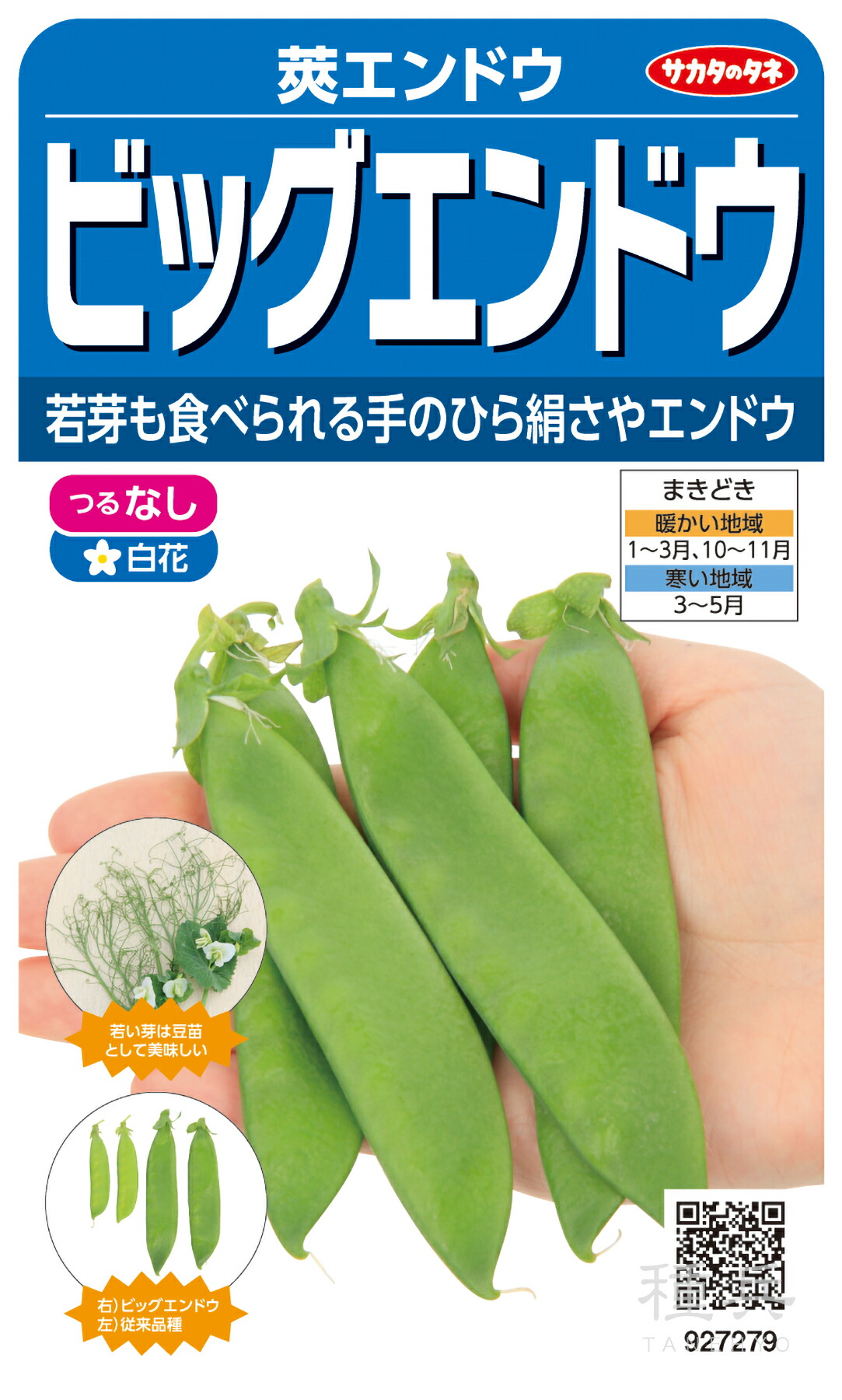 楽天市場】サカタのタネ サヤエンドウ 莢豌豆 さやえんどう ビッグ