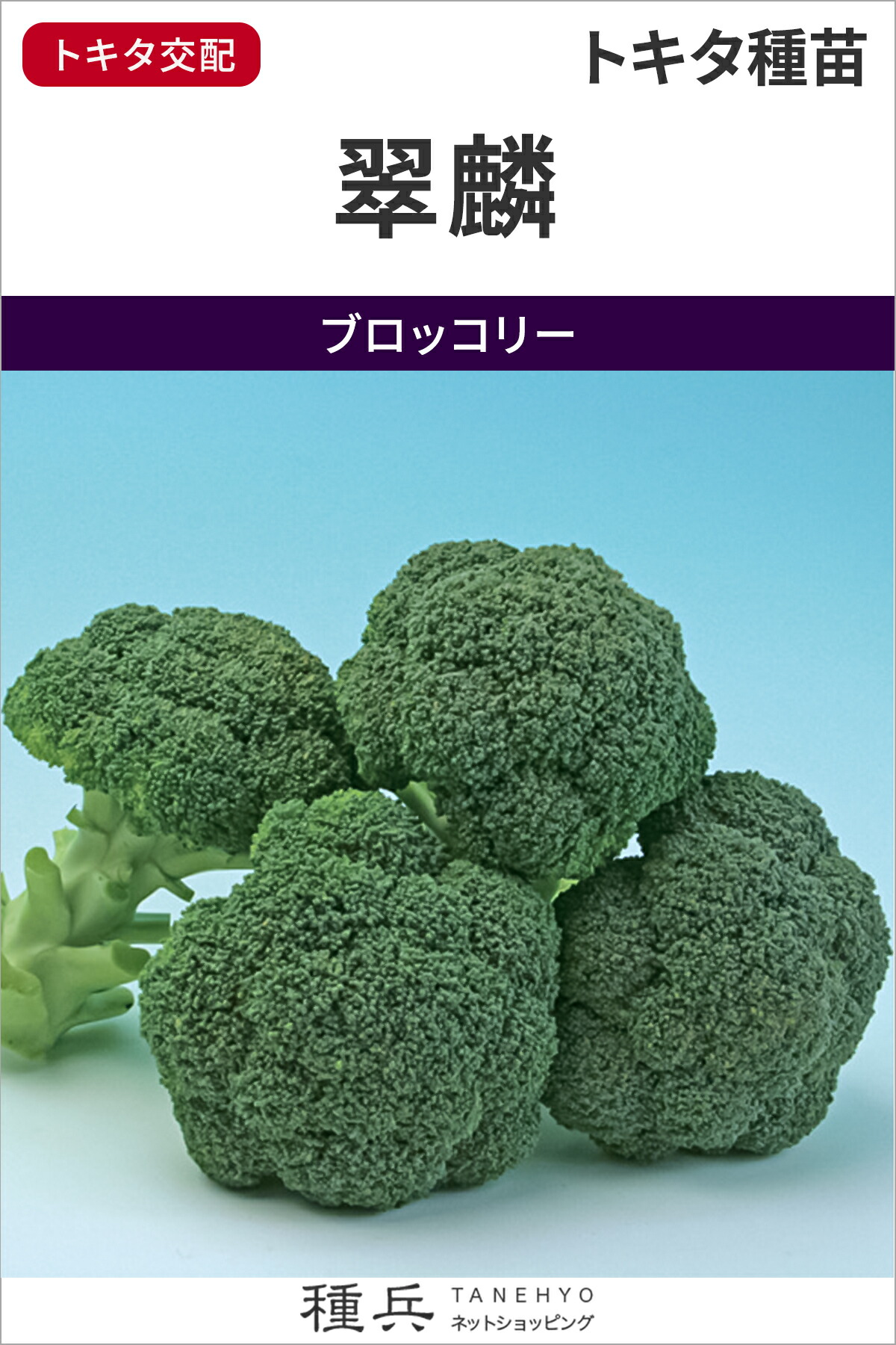 ブロッコリー 種 『翠麟』 トキタ種苗