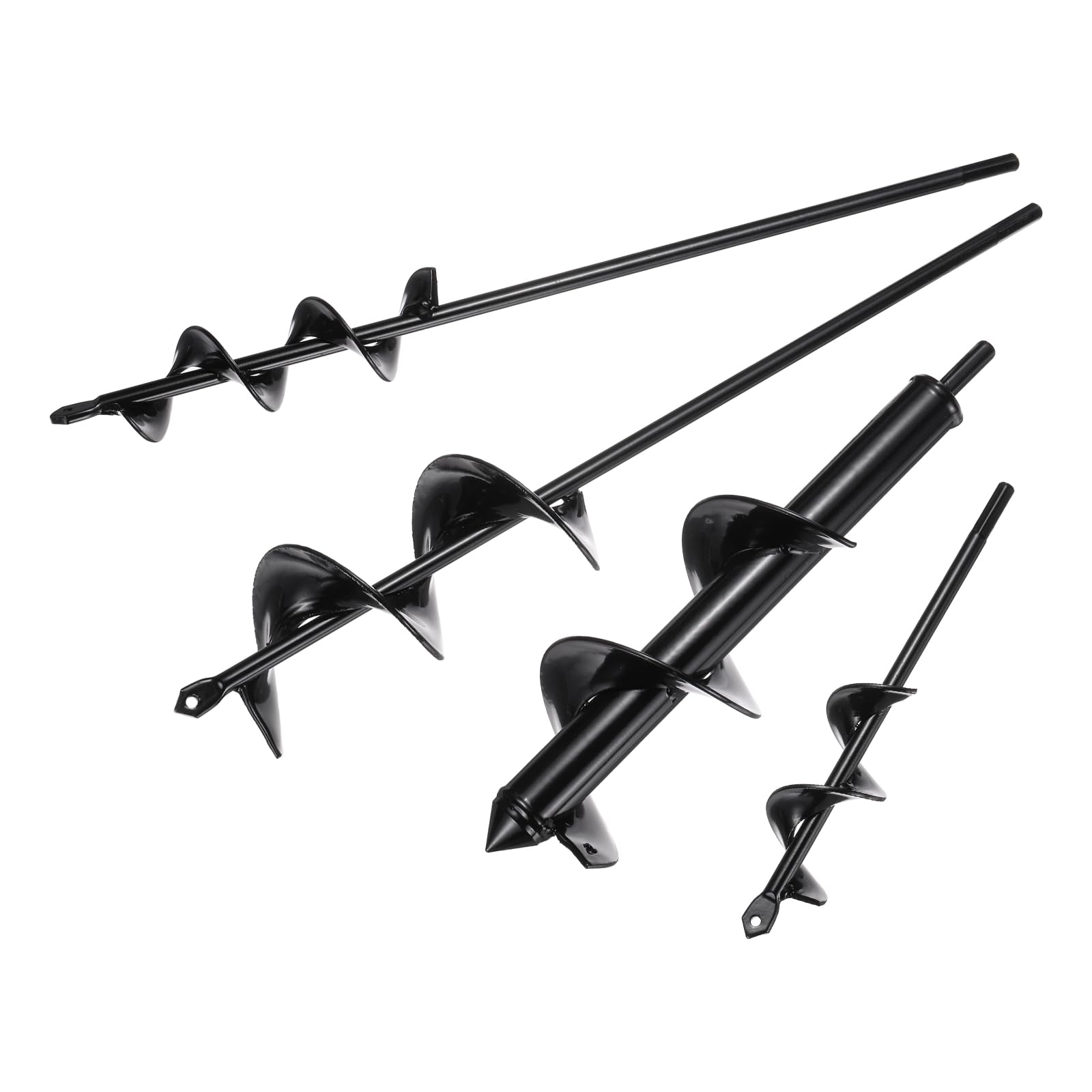 T 45x4cm+22x4cm+45x8cm+25x8cmアースドリル 4本セット 六角ドリル オーガードリル 穴あけドリル 穴掘り 穴掘り機 ドリルビット 農業 園芸用|たねまるクローズショップ