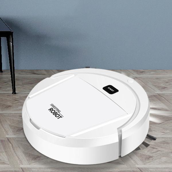 ロボット掃除機多機能充電式ミニ家庭用ペットヘアホワイトハンドバッグ