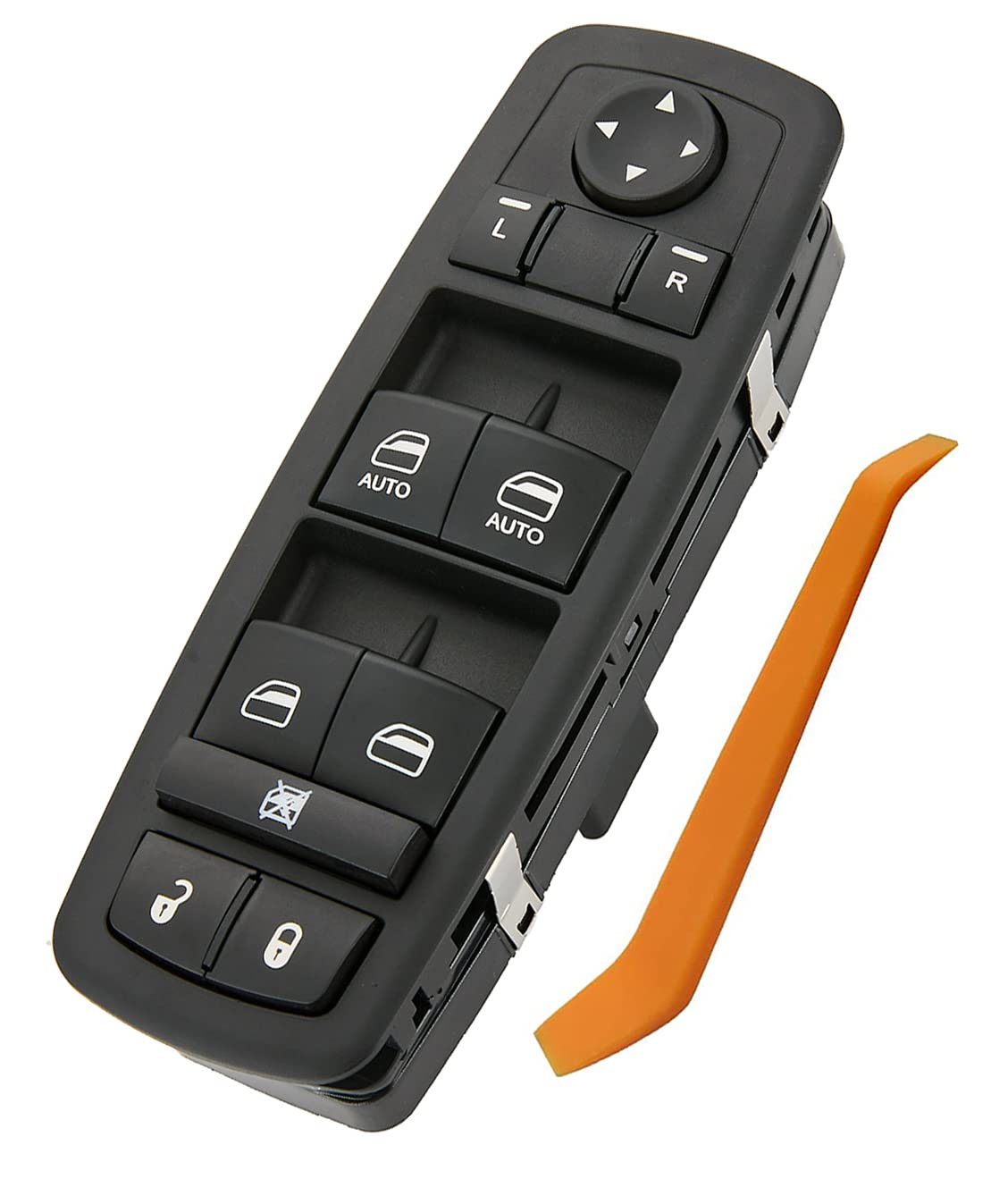 メインパワーウィンドウスイッチ。運転席側コントロールスイッチ