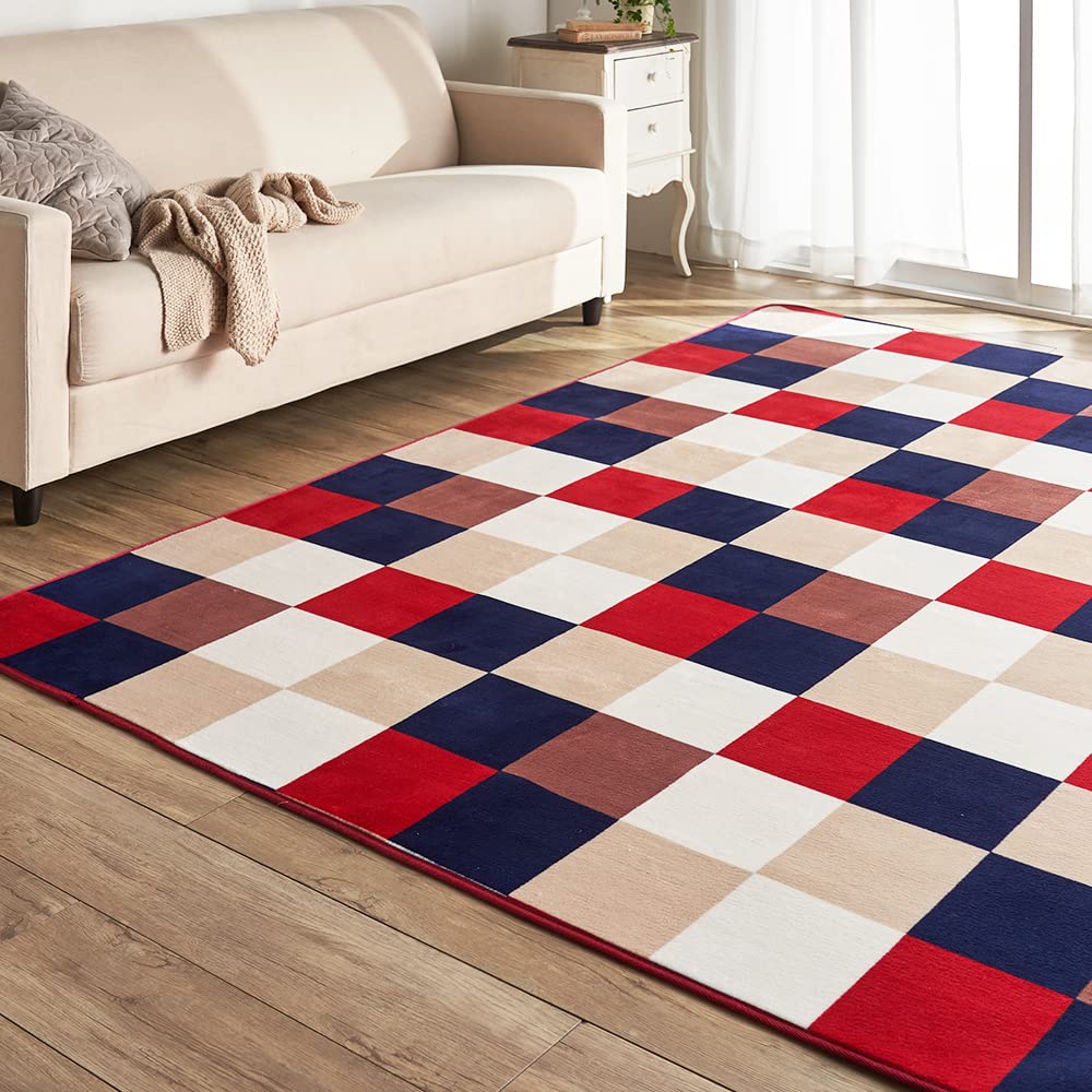 アイリスアイリスプラザカーペット 引っ敷き 洗える ラグカーペット つや消し 130×185糎 上滑り打ちきり付き添い人 熱っぽい引っ敷き相応う 2畳 防壁蝨目 綿ネル さらフワ肌ざわり 今めかしい