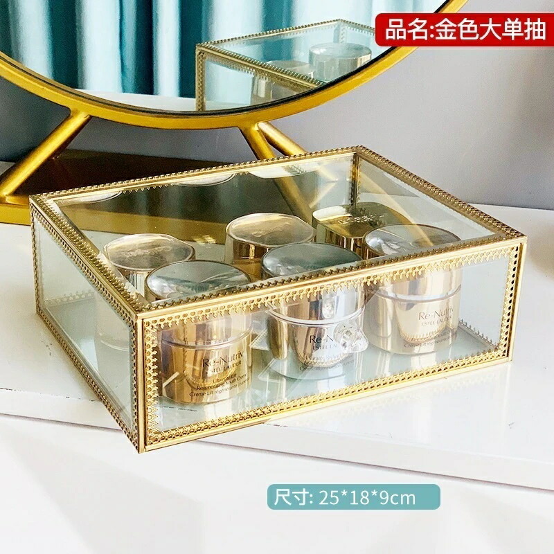 insガラススキンケアかざり付ける品納める入れもの防塵棒紅アクセサリーパックデスクトップ大静電容量仕合わせ