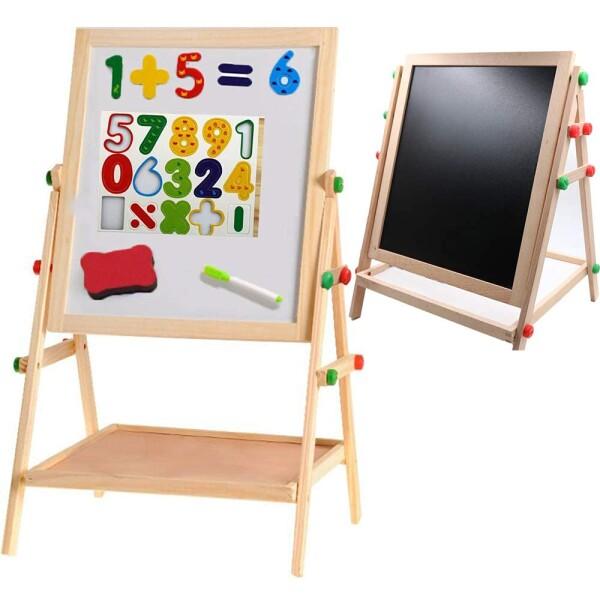黒板\u0026ホワイトボード 子供用イーゼル お絵かきボード 節約して繰り返すことができる長さ調節可