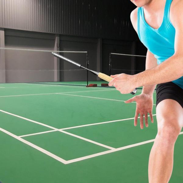 バドミントンラケットスイングトレーナー、バドミントントレーナーリストフォーストレーナーポール、トレーニング器具、ポイント大人子供用バドミント