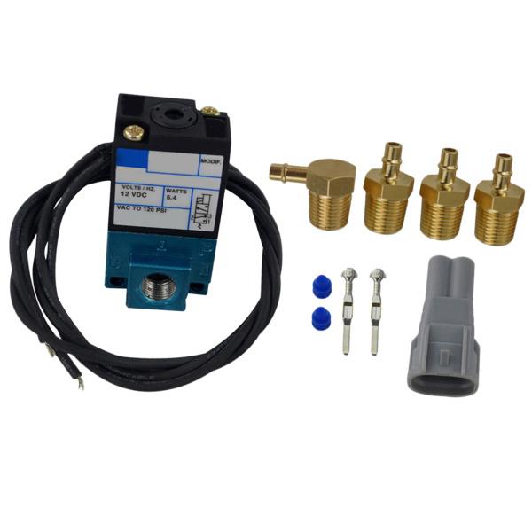 3ポート電子ブースト制御 ソレノイドバルブ DC 12V 5.4W 35A-AAA-DDBA-1BA|たねまるクローズショップ