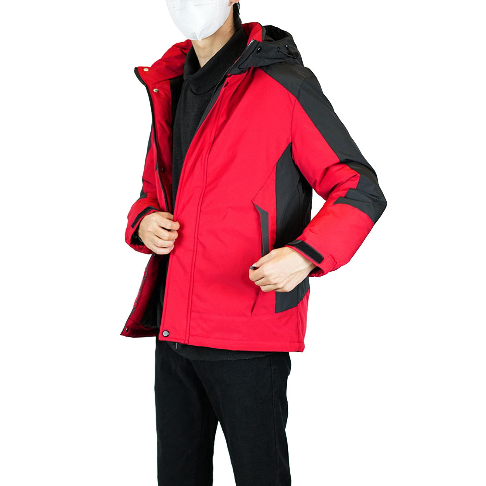 綿の服ですメンズ 軽さ 山登り 冬 ブランド名 上衣 心地よい 気が大きい大きさ ゆったり アウター 立ち襟 落ちこむ アウトドア 厚地の外套 朦々たる 防寒 今めかしい 冬服 ボンネット付き添い人 ウルトラ点火装置 トップス 着飾る 通学 通い