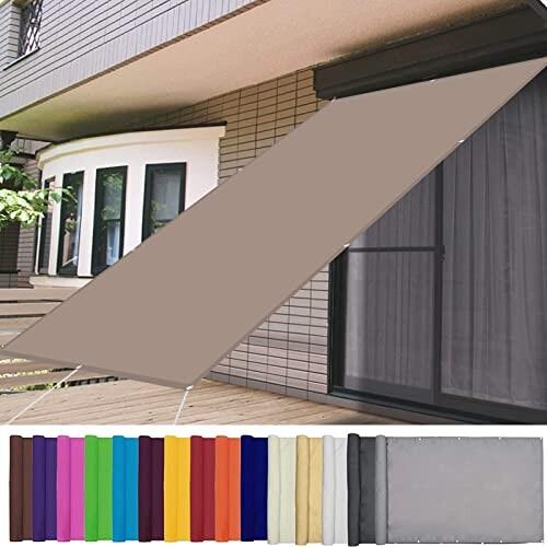 ごく小さい露台非公開画面 2.5x3M HDPE 回廊 つつみ隠し 非公開 換気も好いたらしい UVカッ