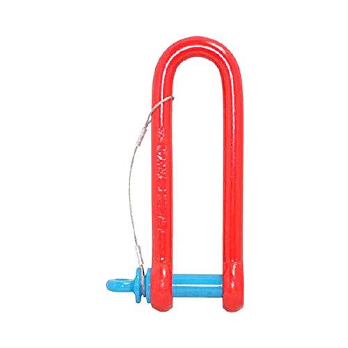 大洋 強力長シャックル(ランヤード捻じ込みタイプ) 5トン TSLSR5