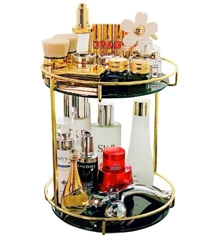 くるくるケーススキンケア香水テーブルドレッサートイレ