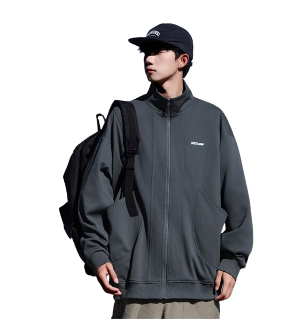 ジップパーカー メンズ 秋服 大きいサイズ トップス ファッション カジュアル かっこいい ジップアップパーカー トレーナー コート シンプル オシャレ 春秋冬服 上着｜たねまるクローズショップ